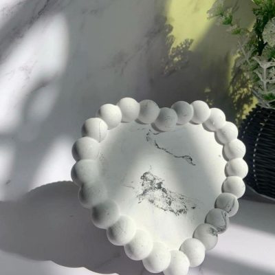 قالب قلب مرواریدی